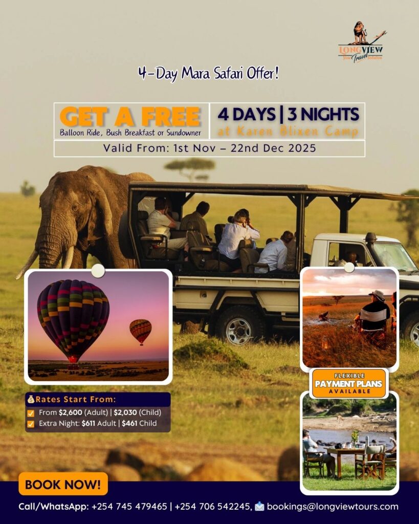 Longview Tour and Travel Ltd – Travel Website Design and Digital Marketing in Kenya
