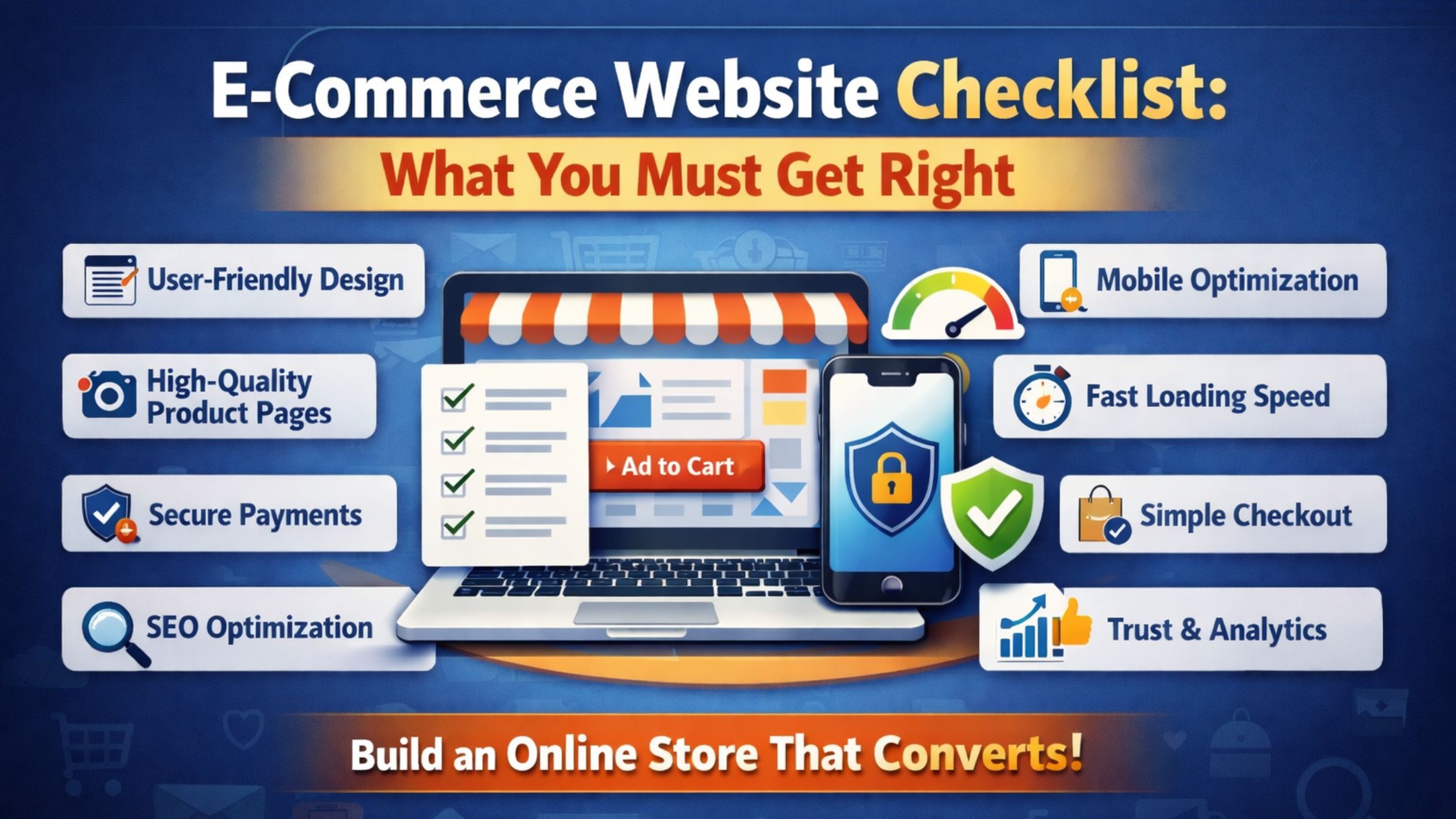 E-Commerce Website Checklist: What You Must Get Right | CubiKode